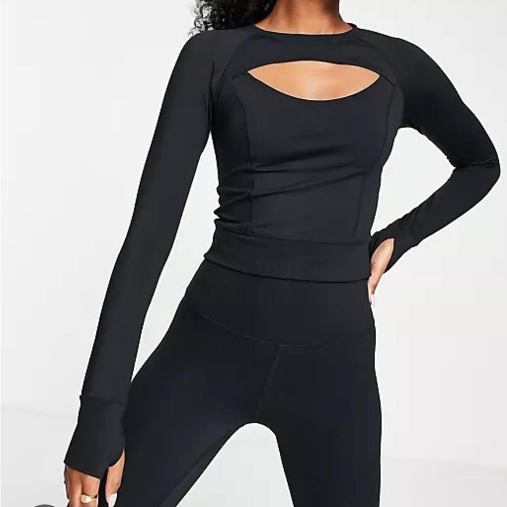 TALA SkinLuxe Cut Out Long Sleeve Top